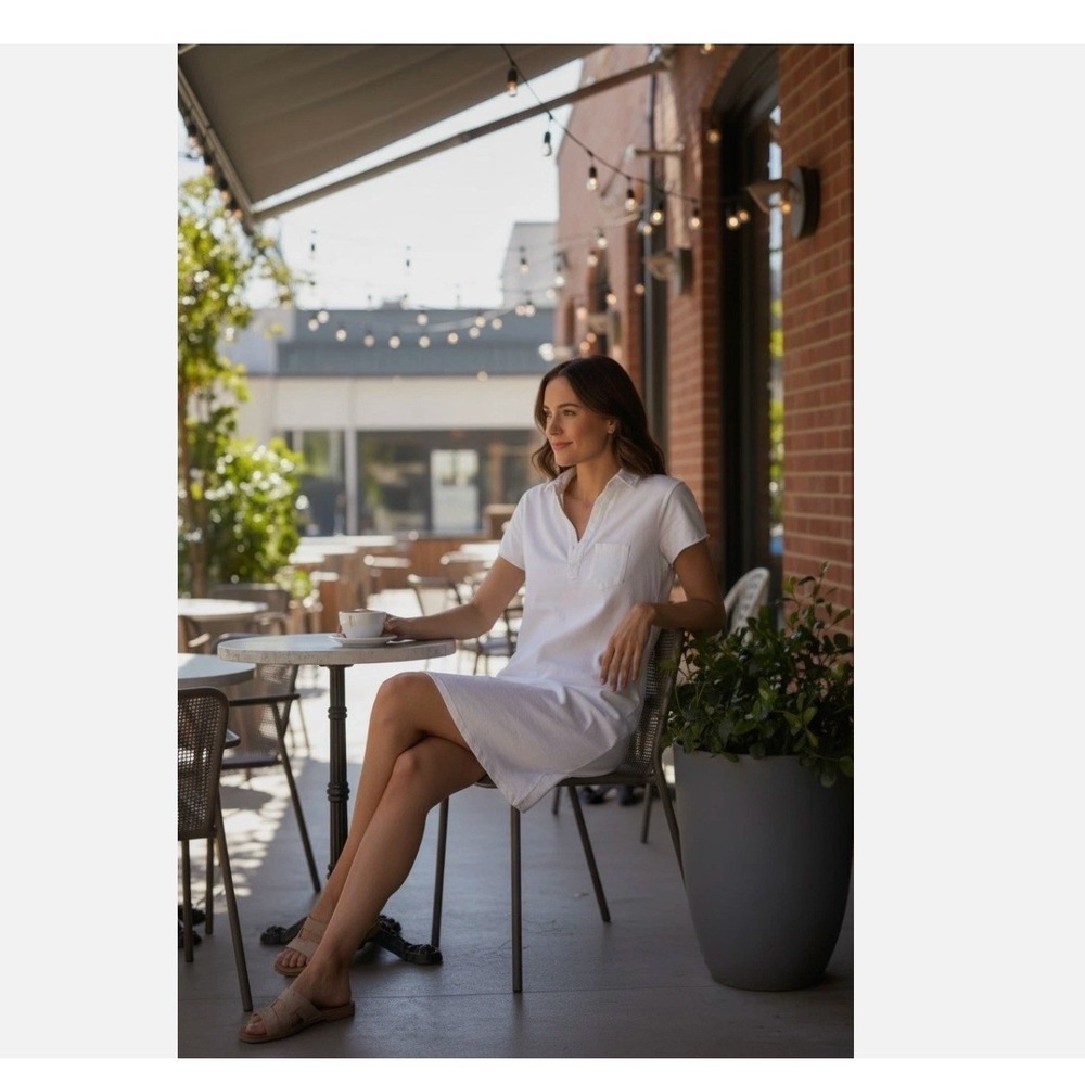 Frank & Eileen Polo Shirt Lauren‎ Dress Womens XS White Collared